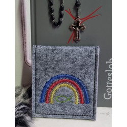 Stickdatei - Regenbogen Fisch